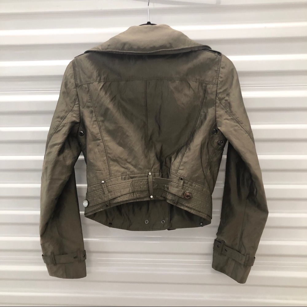 Burberry Prorsum Moto Jacket Retractable Hood - Picture 8 of 16